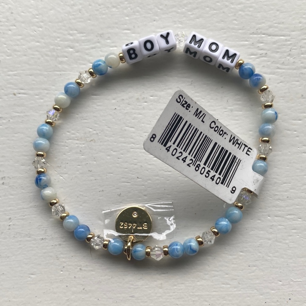 Little Words Project Boy Mom Bracelet